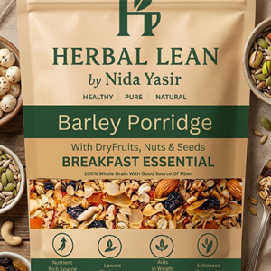 Healthy Breakfast Mix – Roasted Oats, Barley porridge, Dry Fruits, Nuts & Seeds |High Fiber, Protein Rich Porridge | Energy & Immunity Booster | BREAKFAST ESSENTIAL 500 gm