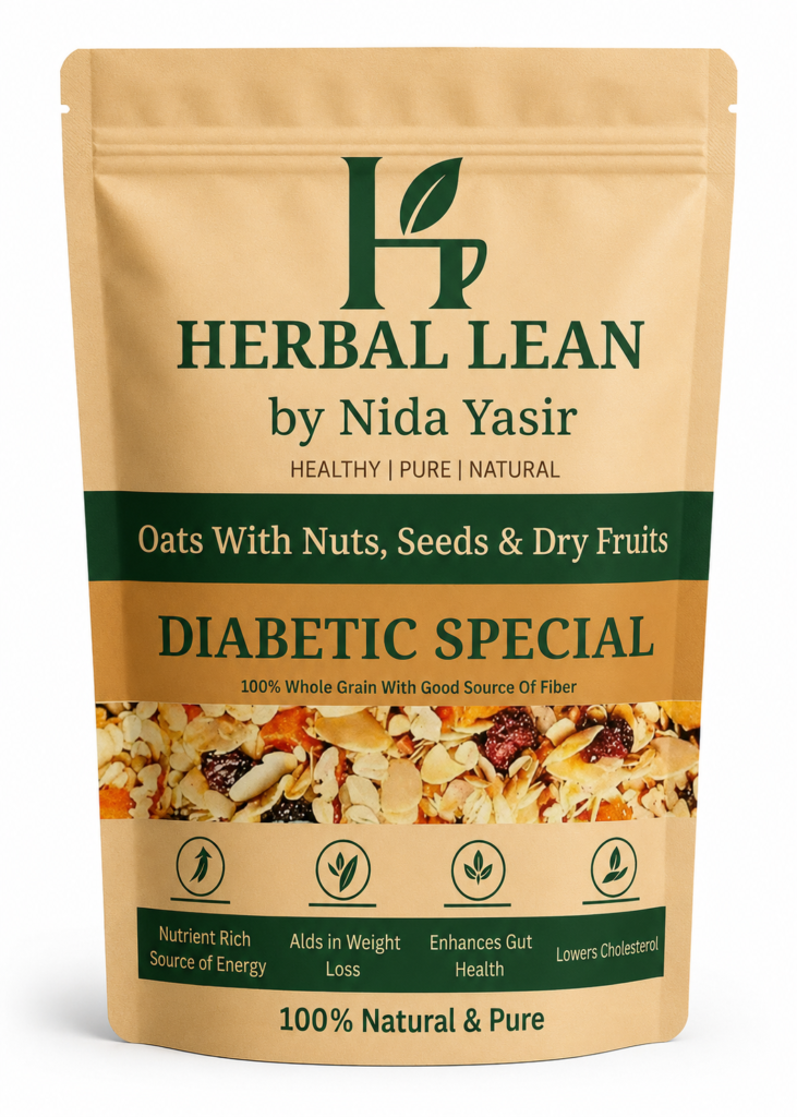 Premium Oats With Nuts Seeds & Dry Fruits | High Fiber Breakfast Mix | Diabetic Special 500 g.